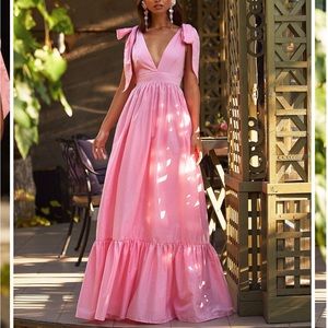 Alamour the Label Maxi Pink Dress